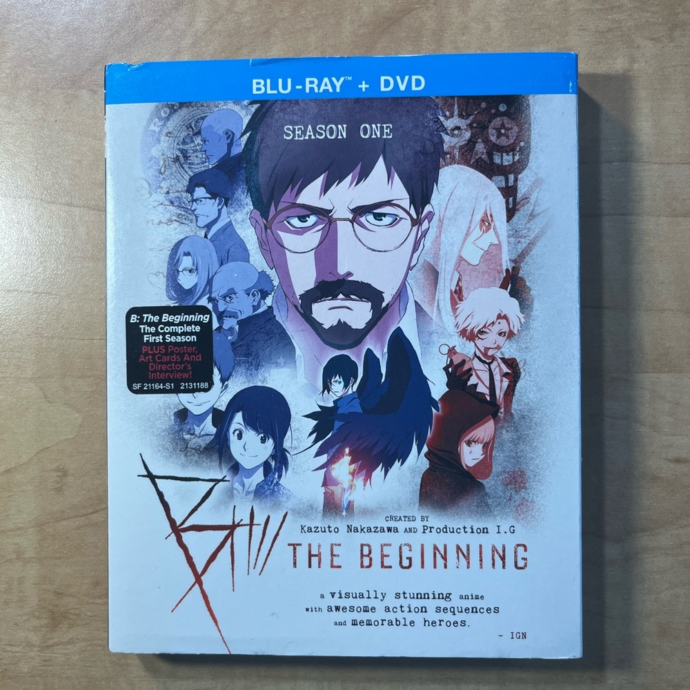 B: The Beginning Season One Blu-ray + DVD